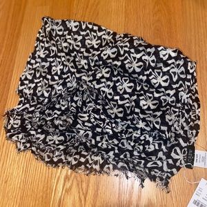 J crew bow scarf
